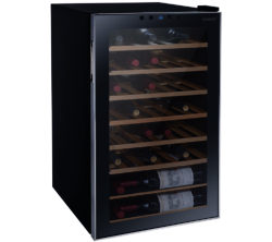 HUSKY  Reflections HUS-HN10 Wine Cooler - Black